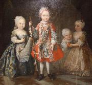 Maria Giovanna Clementi Charles Emmanuel III's children oil painting artist